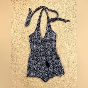American Eagle Halter Romper